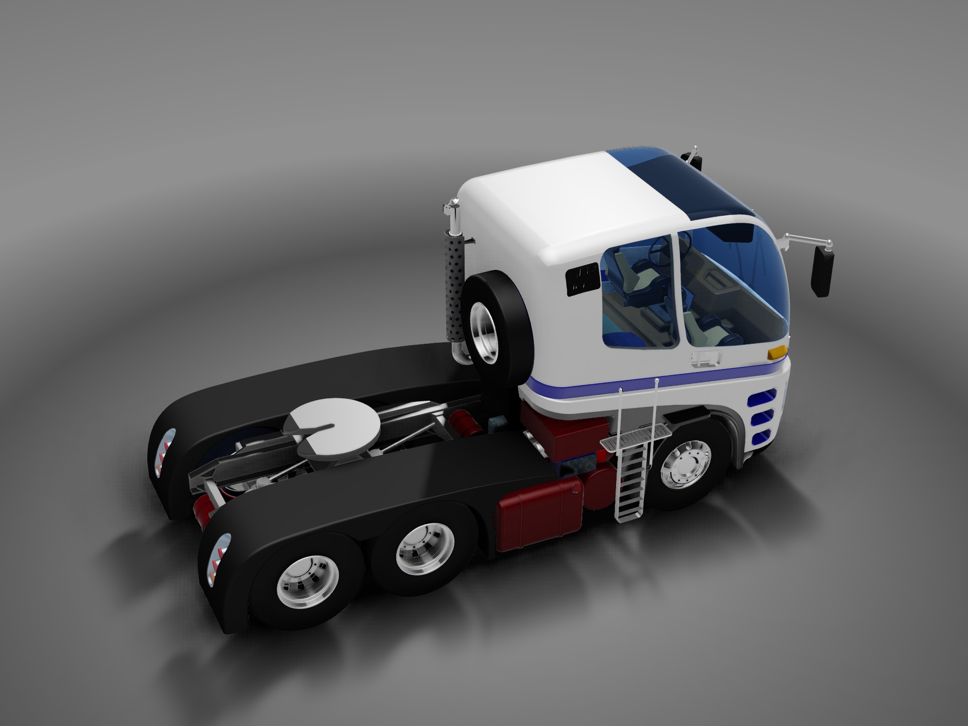 Chromatic II货车卡车模型3D图纸 x_t格式